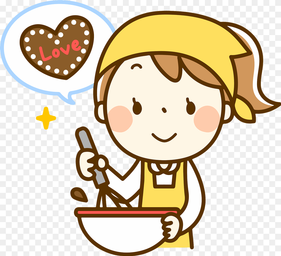 Melissa Valentine39s Day Cooking Clipart, Person, Washing, Baby, Face Png Image