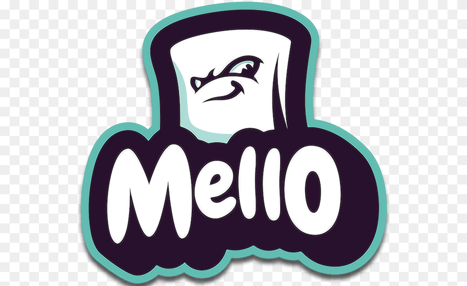 Mello Logo Mello Esport, Sticker, Face, Head, Person Free Png Download