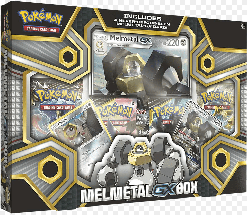 Melmetal Gx Box Set Melmetal Gx Pokemon Card, Architecture, Building, Book, Comics Free Transparent Png