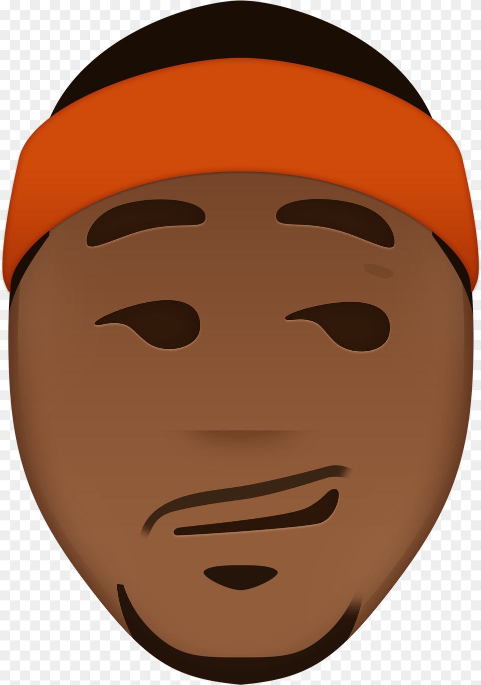 Melo Face Only Transparent, Accessories, Cap, Clothing, Hat Png Image