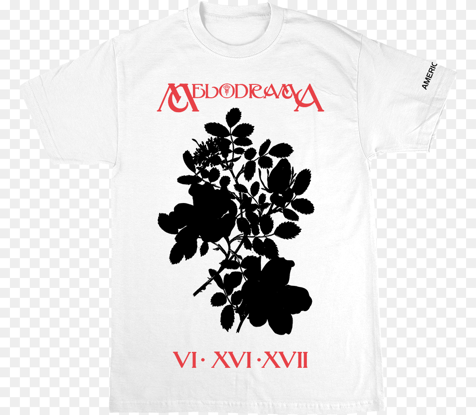 Melodrama World Tour T Shirt Melodrama World Tour Shirt, Clothing, T-shirt, Plant Free Transparent Png