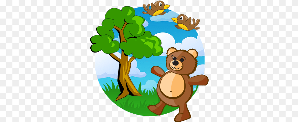 Melody Treehouse U2013 Songs And Music For Children Cartoon, Animal, Bear, Mammal, Wildlife Free Png