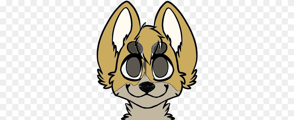 Melody Wolf Icon Furry Headshot Base, Baby, Person Png