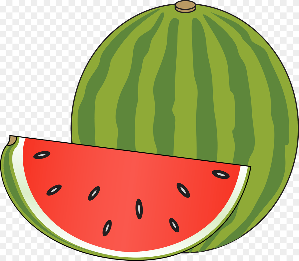 Melon Clipart Clip Art Watermelon, Food, Fruit, Plant, Produce Free Png Download