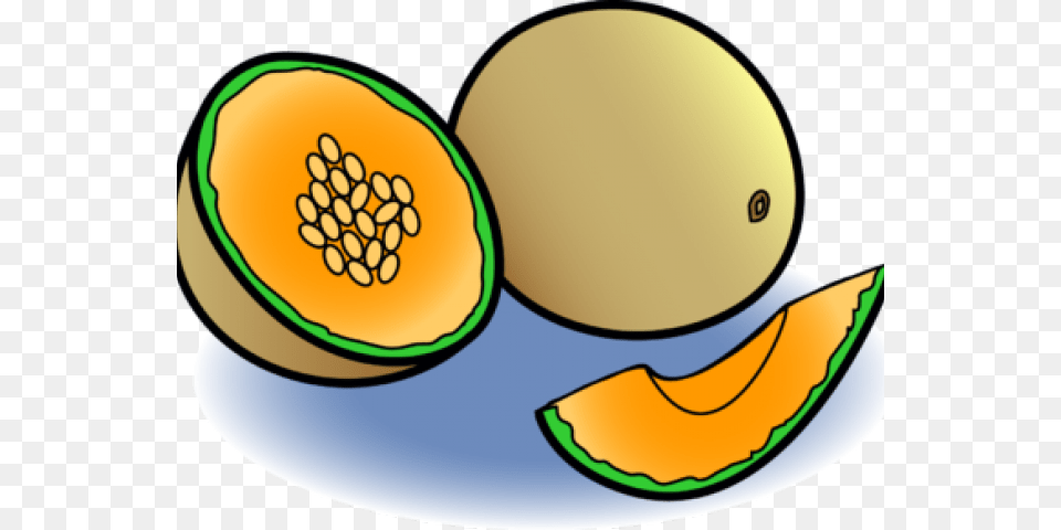 Melon Clipart One, Food, Fruit, Plant, Produce Free Transparent Png