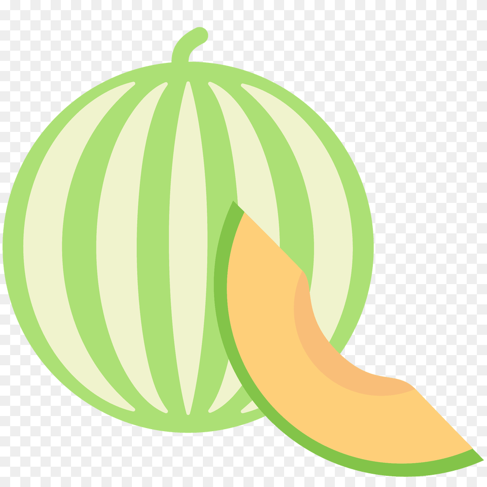 Melon Emoji Clipart, Food, Fruit, Plant, Produce Free Png Download