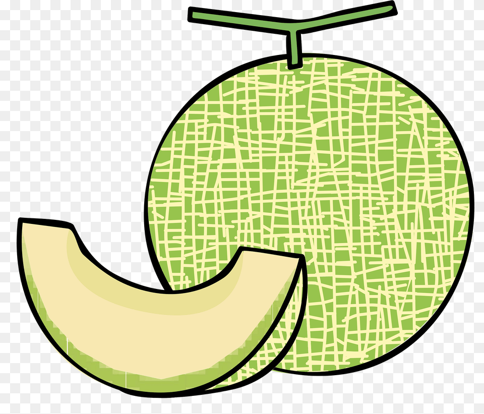 Melon Fruit Food Clipart, Plant, Produce, Disk Png