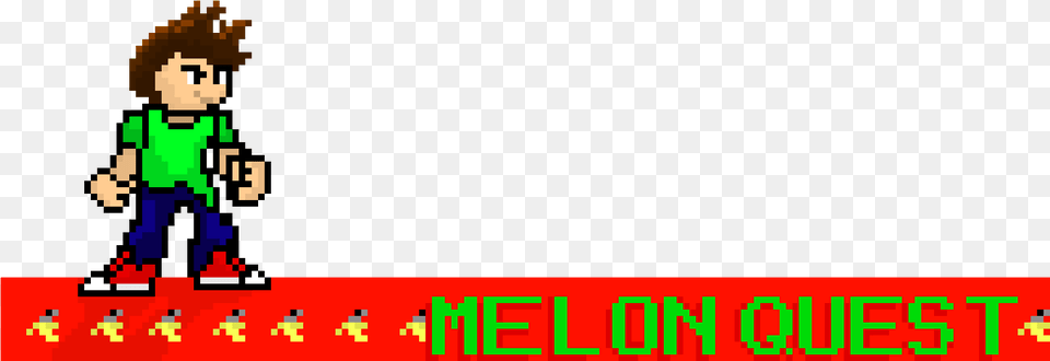 Melon Quest Title Bar Symmetry, Person, Game Free Png Download