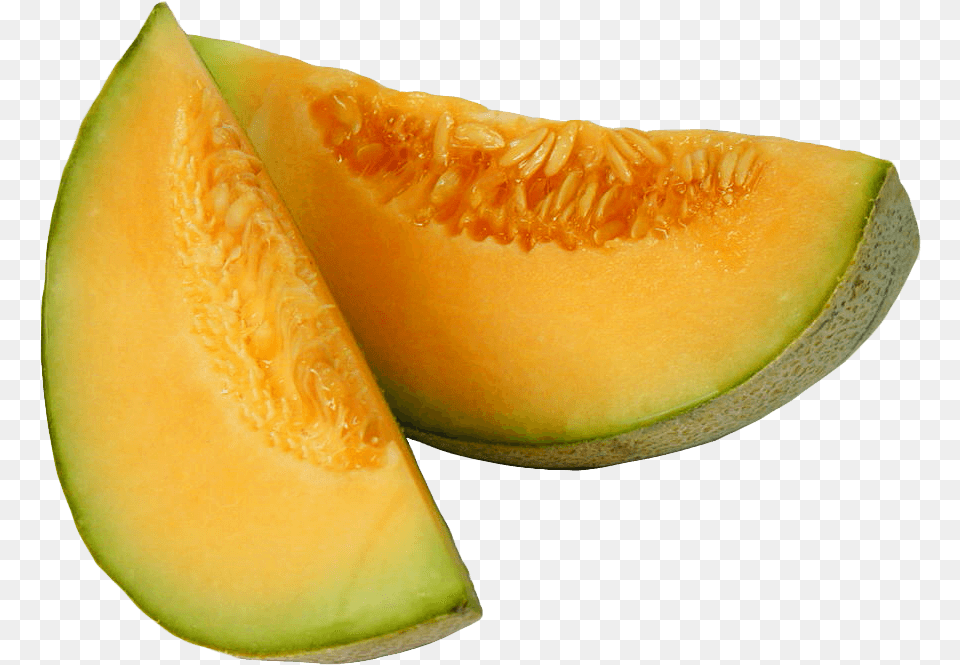 Melon Slices Melon, Food, Fruit, Plant, Produce Free Png Download