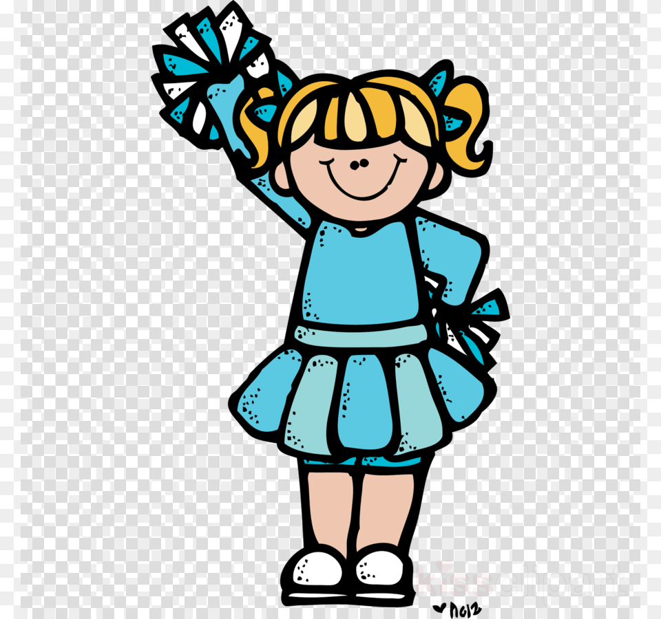Melonheadz Cheerleader Clipart Clip Art Melonheadz Cheerleader Clipart, Baby, Book, Comics, Person Free Png
