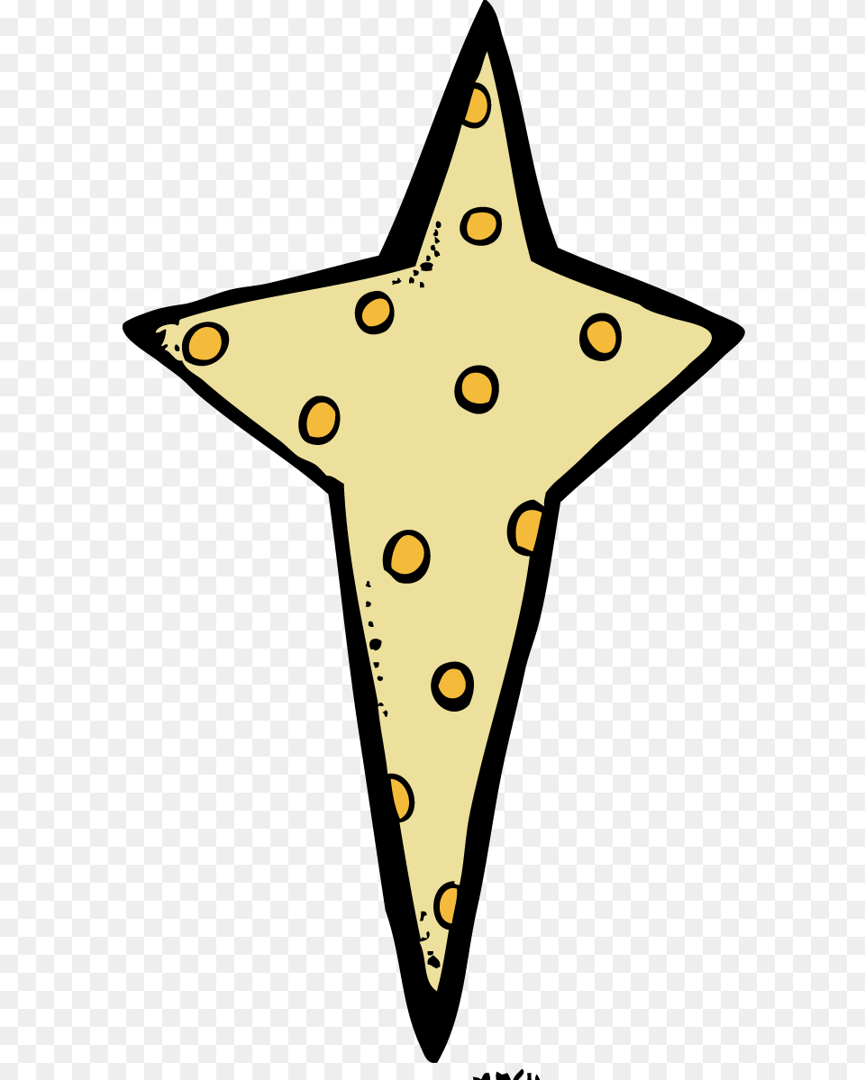 Melonheadz Clipart Star Collection, Star Symbol, Symbol, Cross Png Image