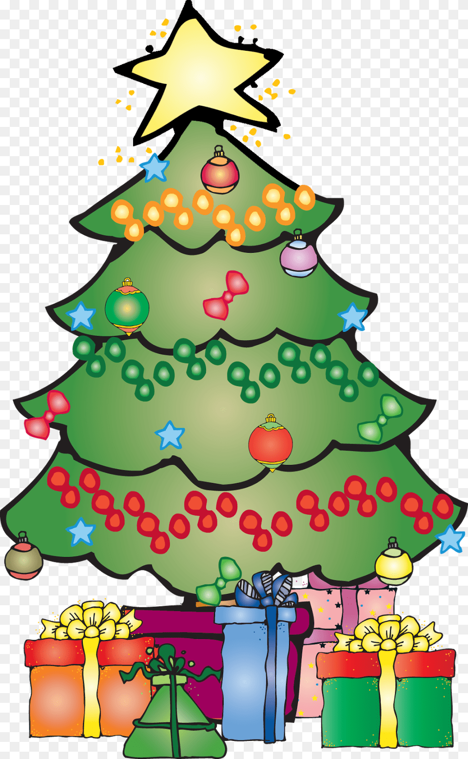 Melonheadz Freebies, Christmas, Christmas Decorations, Festival, Christmas Tree Png Image