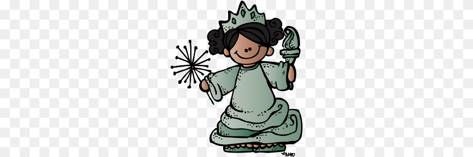 Melonheadz Illustrating Miss Liberty Freebie Lds, Baby, Person, Face, Head Png Image