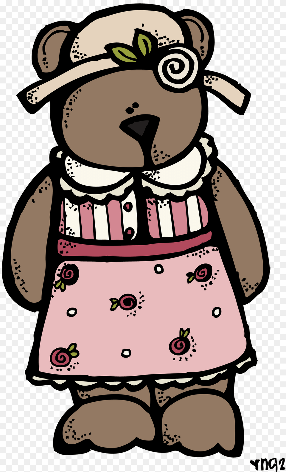Melonheadz Miss Bear, Cartoon, Baby, Person Png