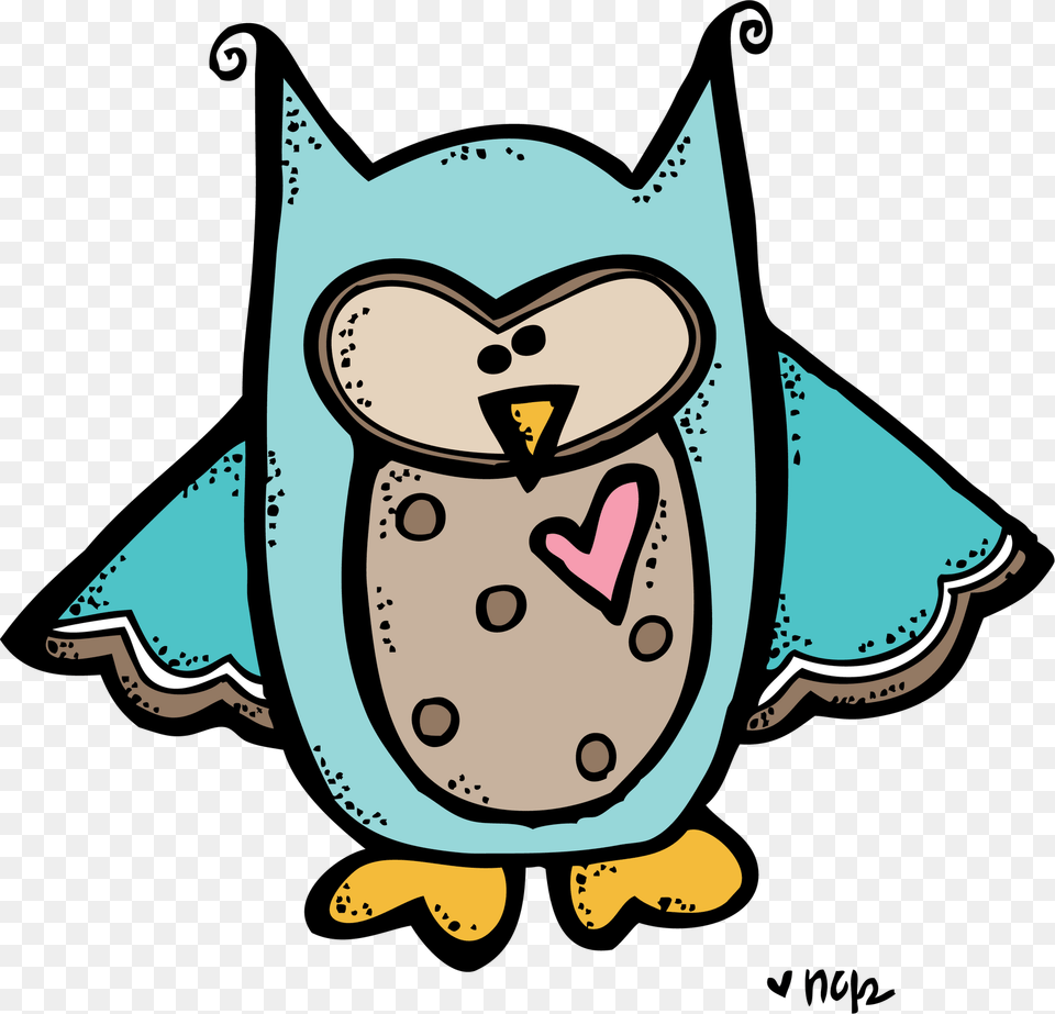 Melonheadz Owl Always Be Your Friend, Cartoon, Animal, Fish, Sea Life Png