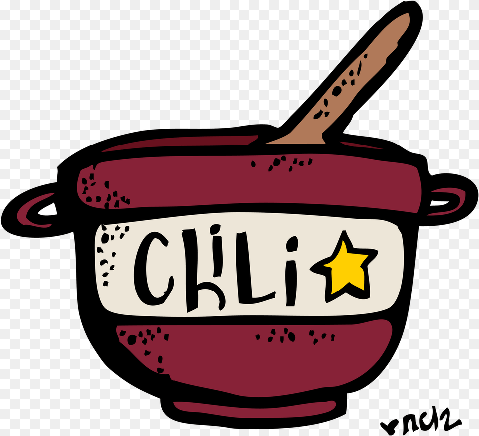 Melonheadz Thanksgiving Clipart Chili And Cornbread Clipart, Spoon, Cutlery, Meal, Food Png