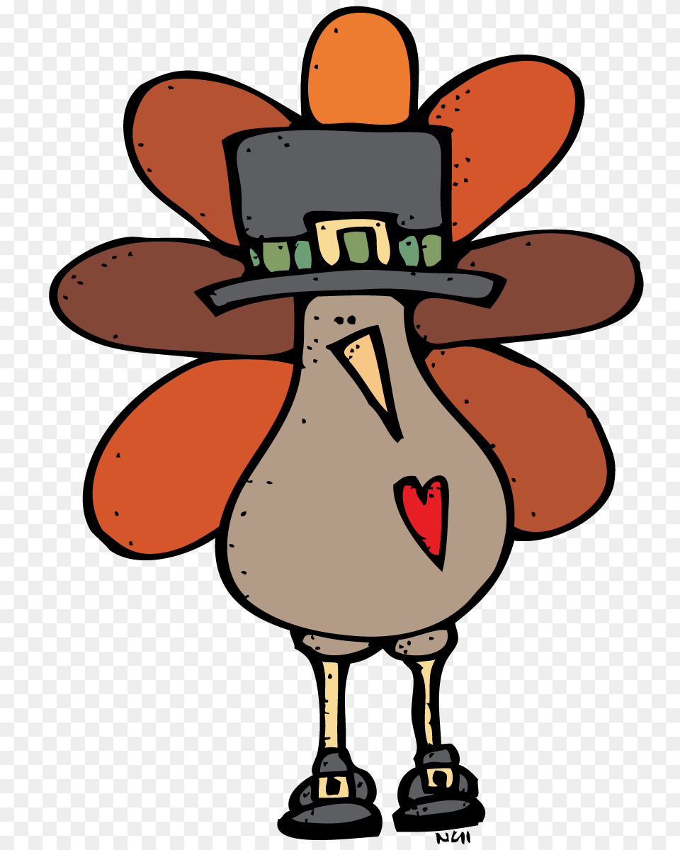 Melonheadz Turkey Clip Art Image, Person Free Png Download