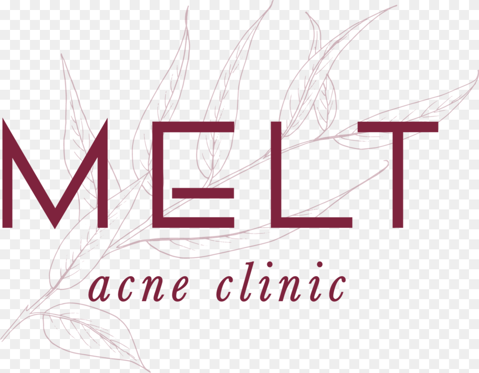 Melt Acne Clinic Logo Willow Line Art, Grass, Herbal, Herbs, Leaf Png Image