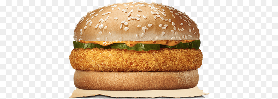 Melt Paneer King Melt Crispy Veg, Burger, Food Png Image
