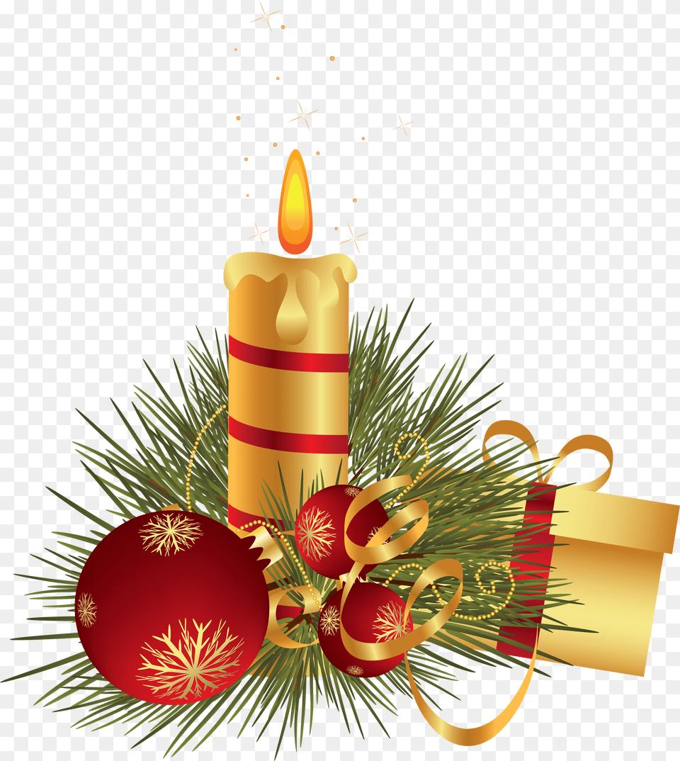 Melting Candle Clipart Solid Christmas Candle Clip Art, Dynamite, Weapon Png Image