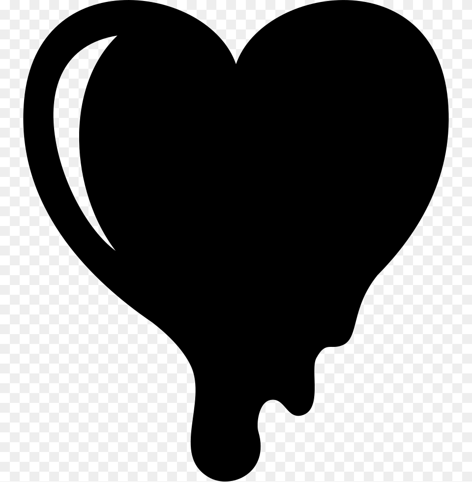 Melting Heart Icon Free Download, Silhouette, Stencil, Aircraft, Transportation Png