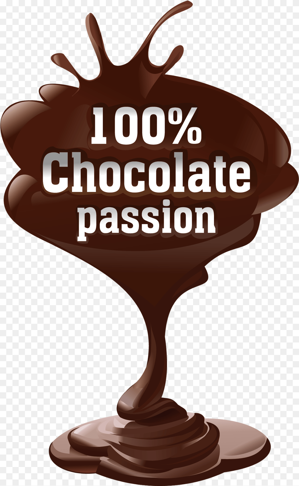 Melting Vector Chocolate Liquid Logo Vector Logotipo De Chocolate, Glass, Cream, Dessert, Food Free Png Download