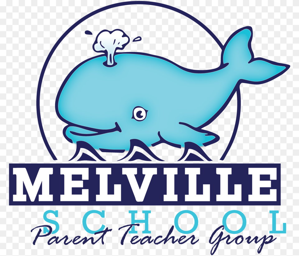 Melville Squirt Whale Logo2 Mptg Cropped Wide, Animal, Fish, Sea Life, Shark Free Png