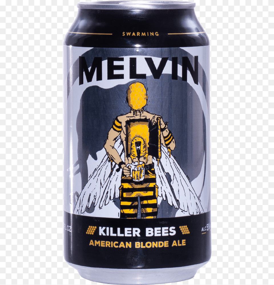 Melvin Brewing Killer Bees, Alcohol, Beer, Beverage, Lager Free Png Download