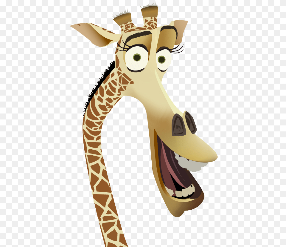 Melvin The Giraffe From Madagascar, Animal, Mammal, Wildlife, Adult Free Png Download