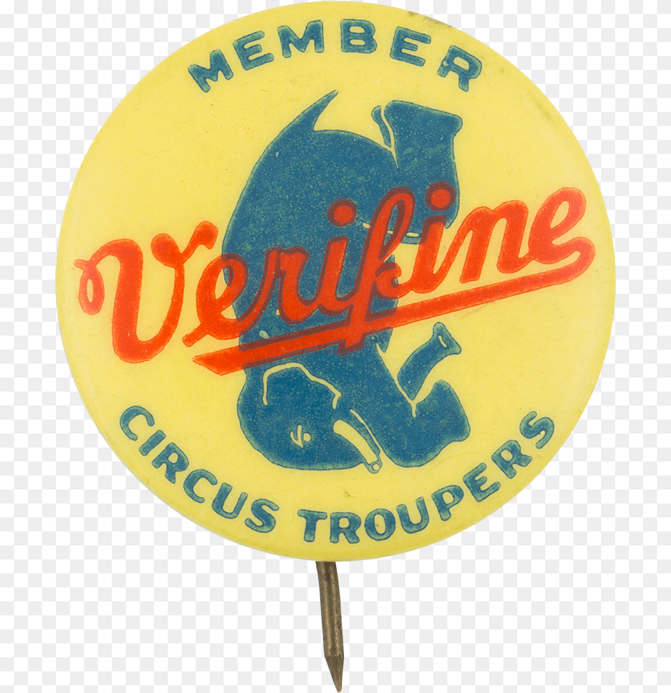 Member Circus Troupers Club Button Museum, Badge, Logo, Symbol Png