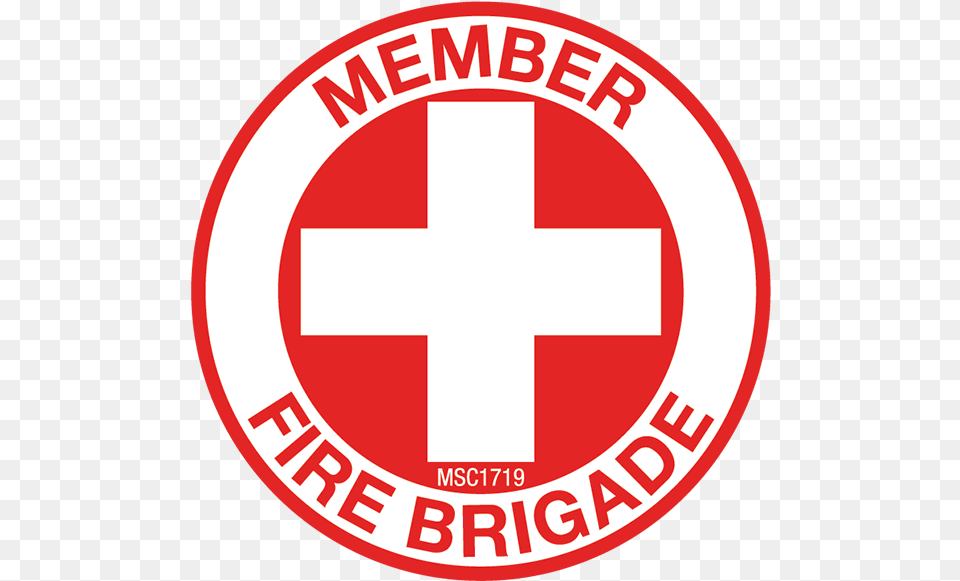 Member Fire Brigade Hard Hat Emblem Canberra Fc, First Aid, Logo, Red Cross, Symbol Free Png Download