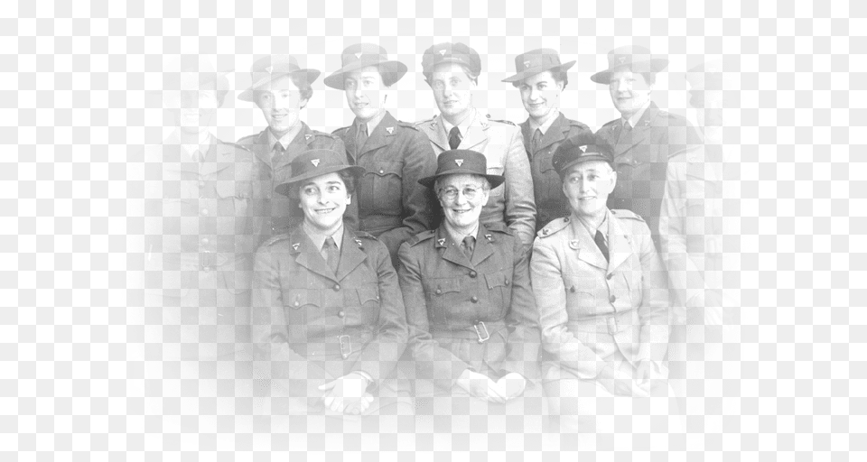Members Of The Australian Women S Army Service Navy, Person, People, Woman, Adult Png