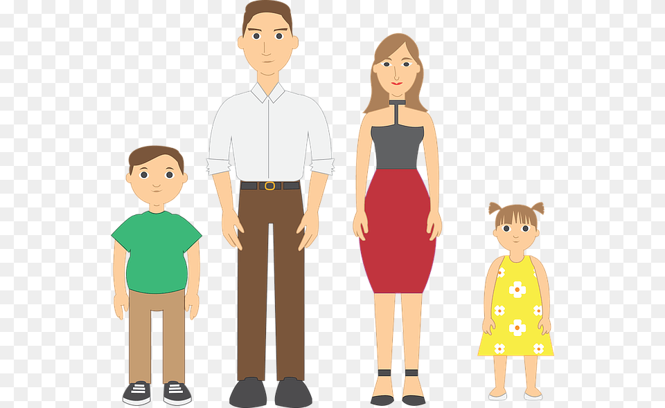 Members Of The Nuclear Family, Adult, Person, Female, Woman Free Png
