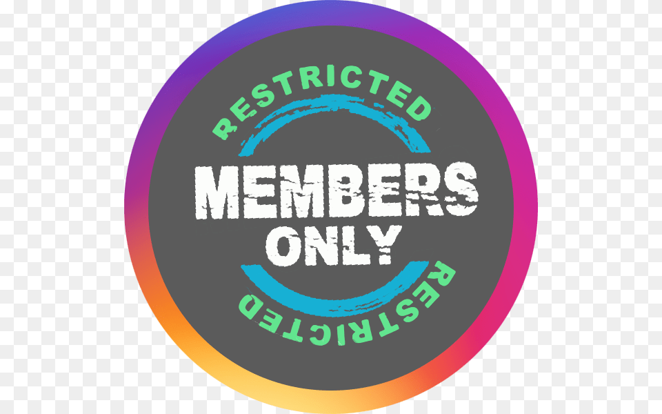 Members Only Blog Door Mats, Sticker, Logo Free Transparent Png