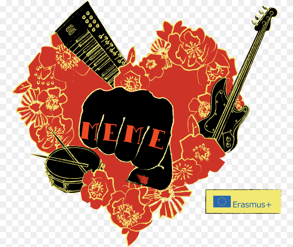 Meme 2019 Final 01 01 Illustration, Guitar, Musical Instrument, Flower, Plant Free Transparent Png