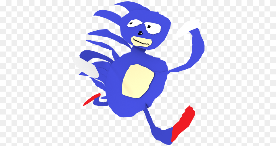 Meme Background Sanic Running, Baby, Person, Face, Head Free Png
