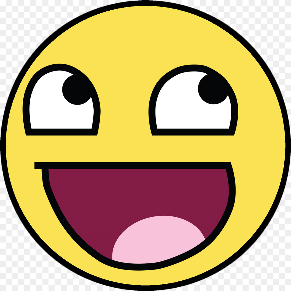 Meme Emoji Awesome Face Disk, Logo Free Transparent Png