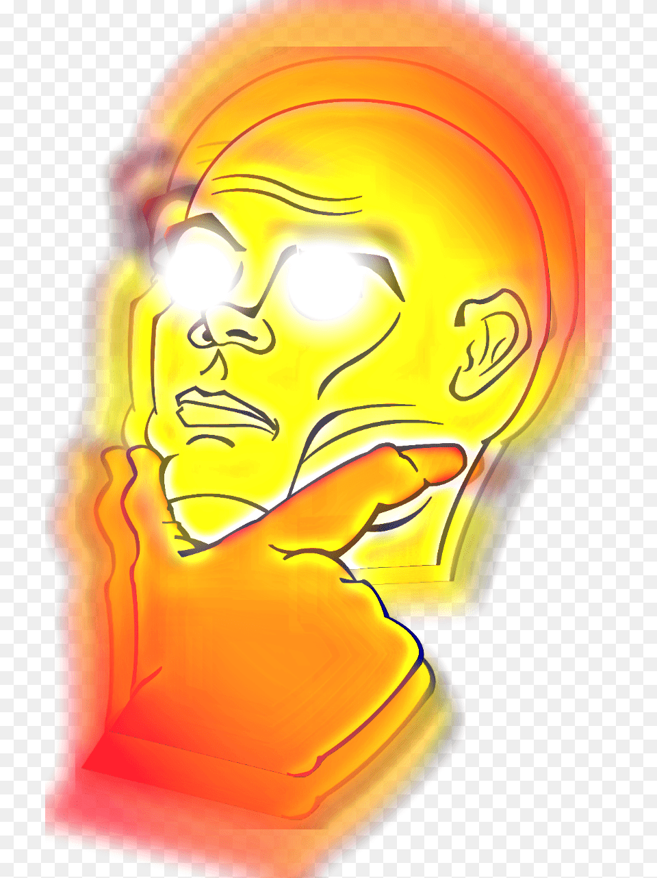 Meme Emoji For Discord, Light, Flare, Lighting, Man Png