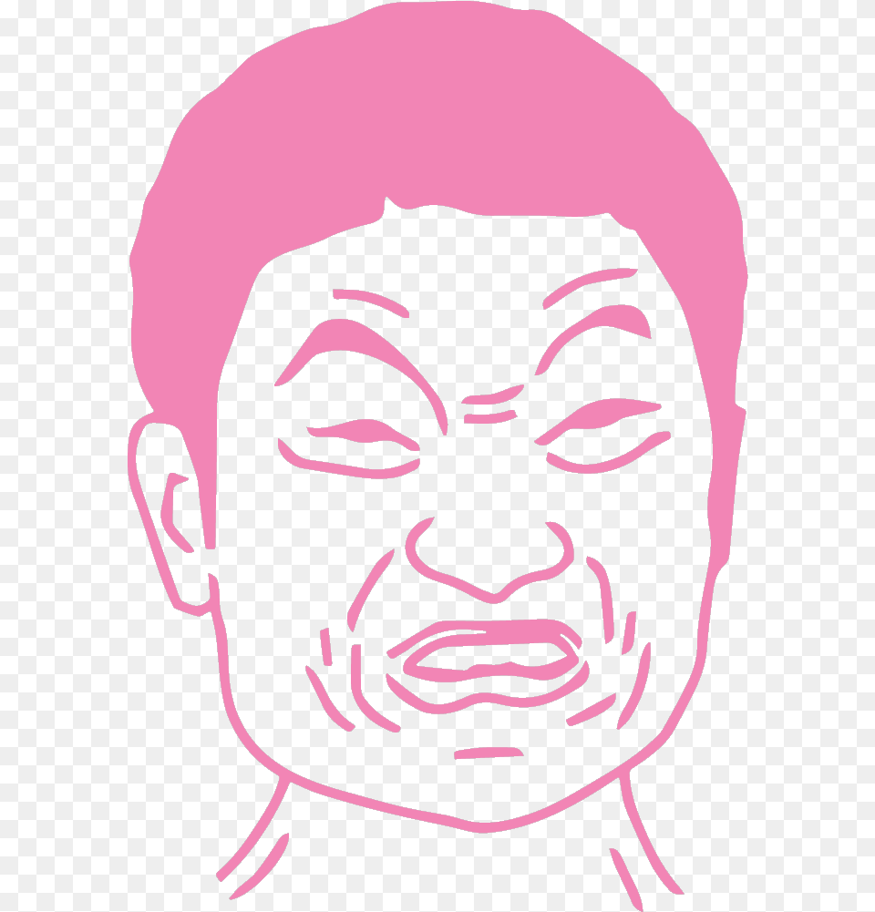 Meme Face Download Meme Faces, Stencil, Person, Art, Head Png