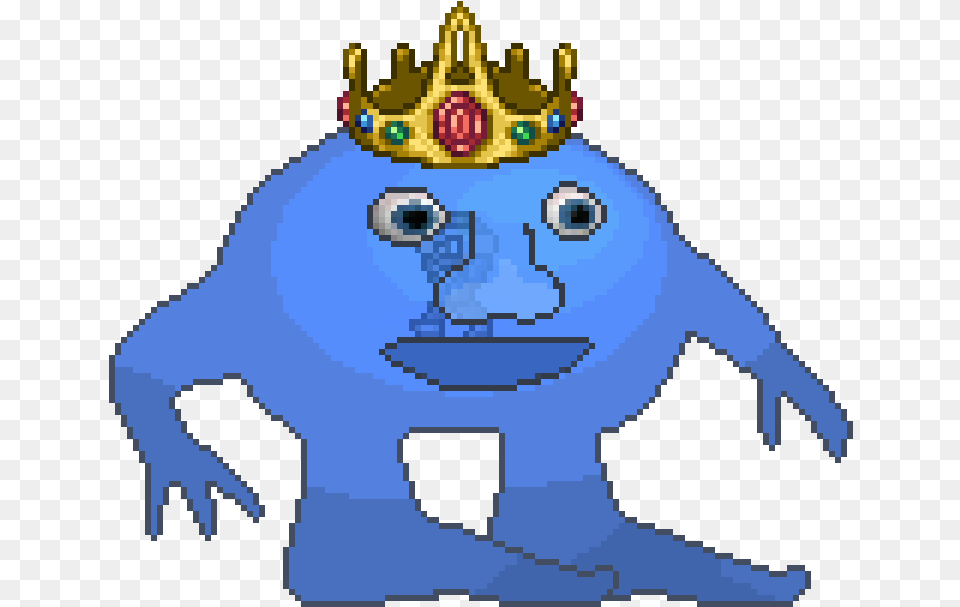 Meme Man Ha Ft Transform I N To Bossf King Slime Crown, Accessories, Jewelry, Baby, Person Free Transparent Png