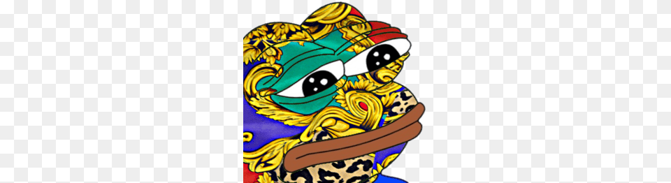 Meme My Edit Transparent Versace Collect This Rare Pepe, Art, Crowd, Person, Carnival Png