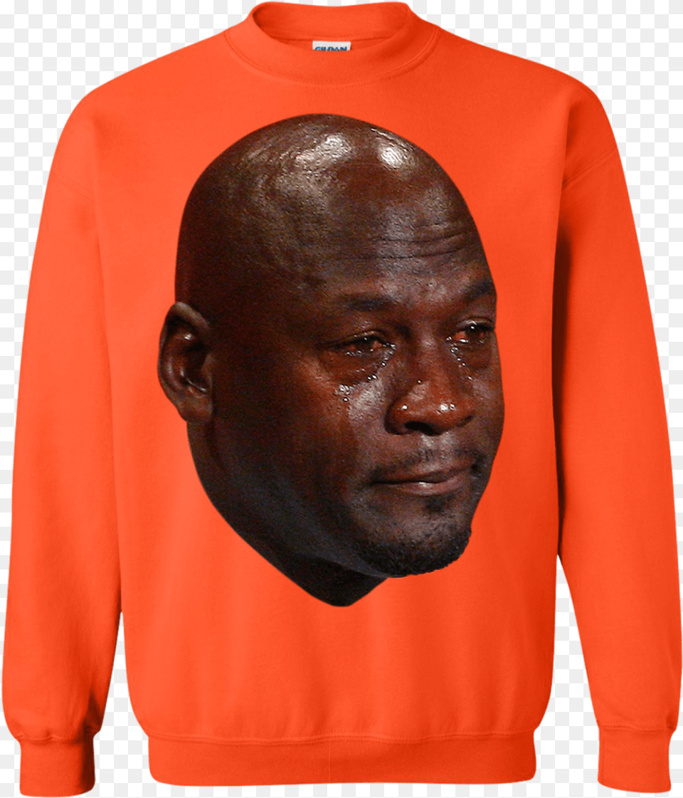 Meme Templates Black Man, Sweatshirt, Clothing, Sweater, Knitwear Free Png Download