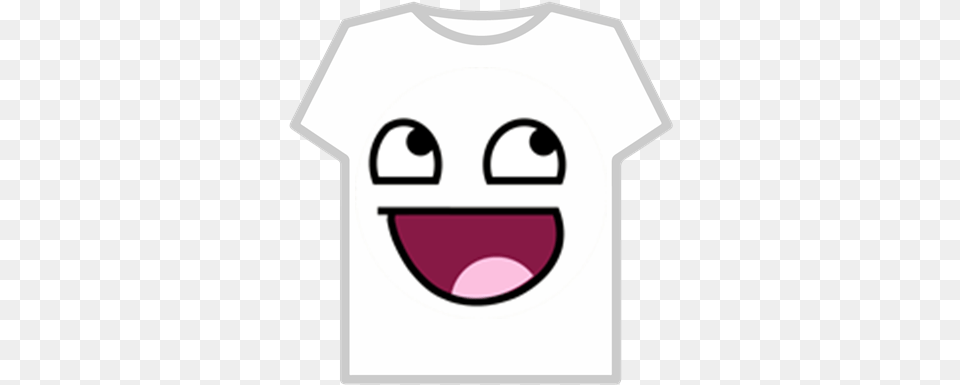 Meme Transparentpng Roblox Awesome Face, Clothing, T-shirt Png Image