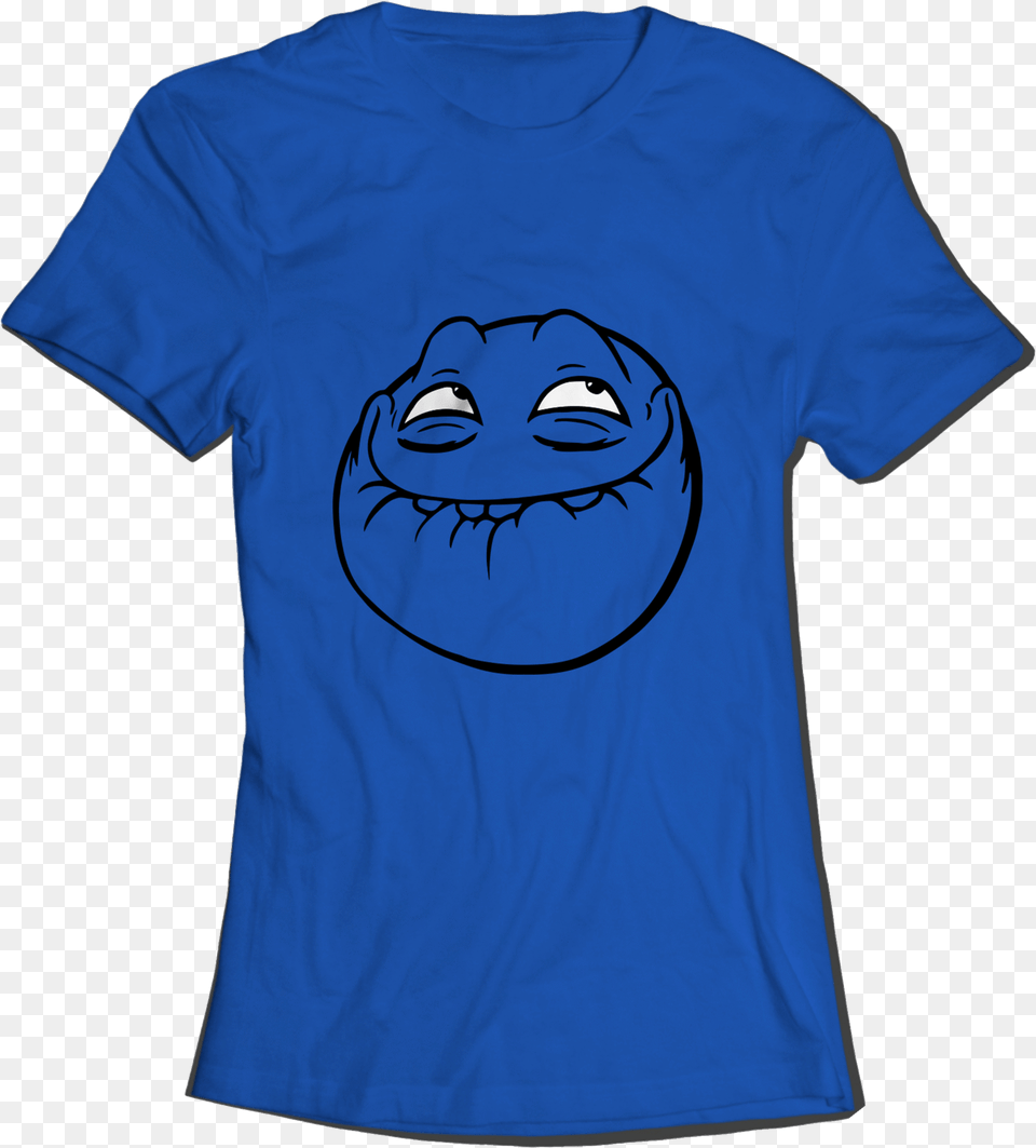Meme Troll Face Anvil Adult 6752 Triblend V Neck T Shirt, Clothing, T-shirt, Head, Person Png