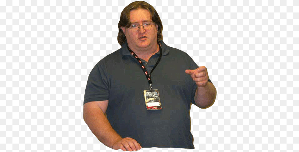 Memes Gabe Newell Body, Adult, Person, Man, Male Free Png Download