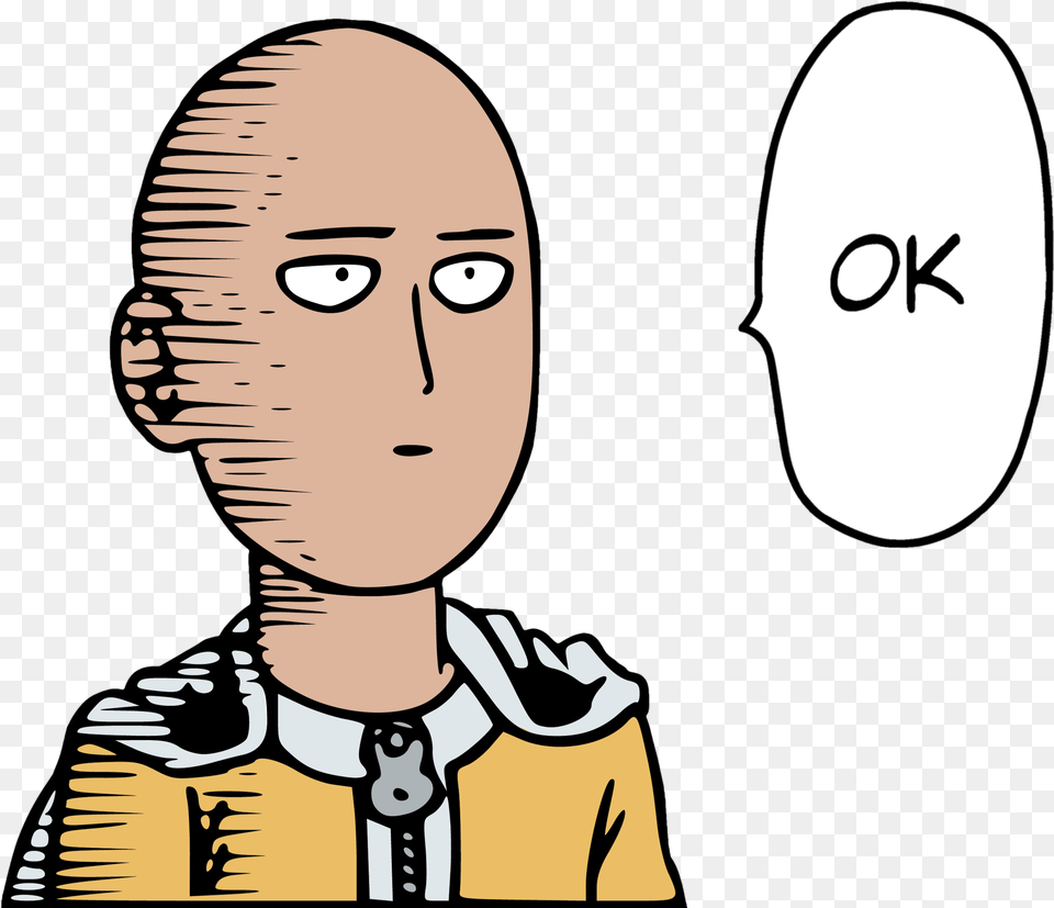 Memes One Punch Man Emotes, Book, Publication, Baby, Person Free Transparent Png