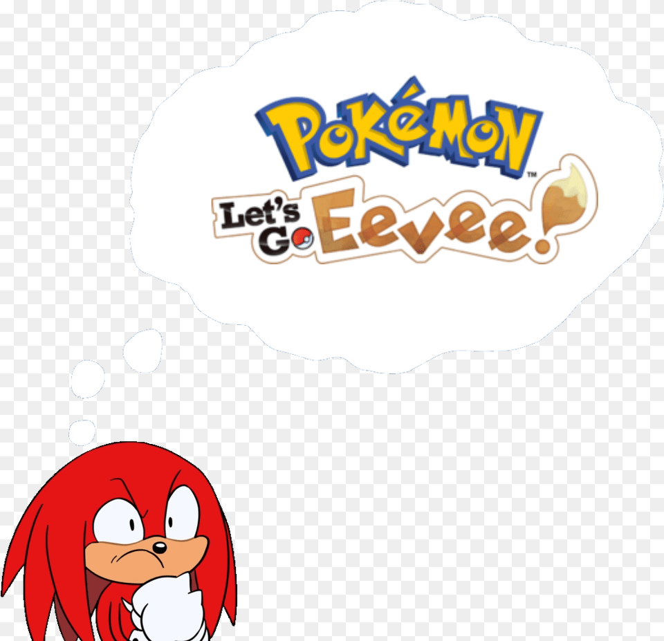 Memes Thanks To Sonic Mania Adventures Pokemon Go Eevee Logo, Book, Comics, Publication, Baby Free Png Download