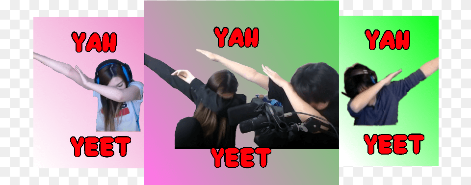 Memeyea Yeet Graphic Design, Adult, Female, Girl, Person Free Png Download