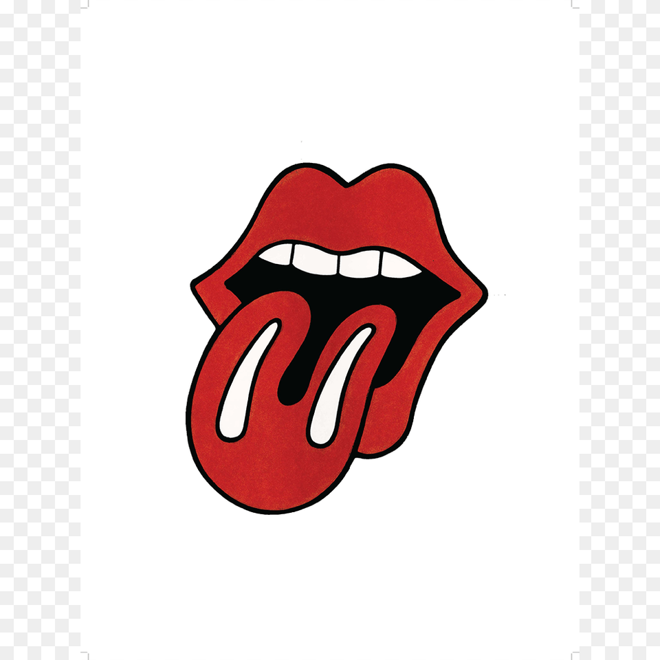 Memorabilia Licks Logo Lithograph The Rolling Stones, Body Part, Mouth, Person Free Png