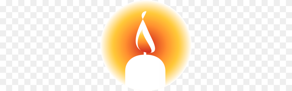 Memorial Candle Clip Art, Fire, Flame Free Png Download